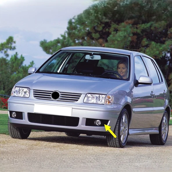 VW Polo HB 2000-2002 Ön Tampon Sol Sis Farı Çerçevesi 6N0853665C ürün görseli