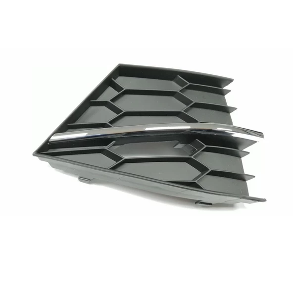 Skoda Superb 3 2015-19 Ön Tampon Sağ Sis Yanı Izgarası Krom 3V0853666 - Resim 2