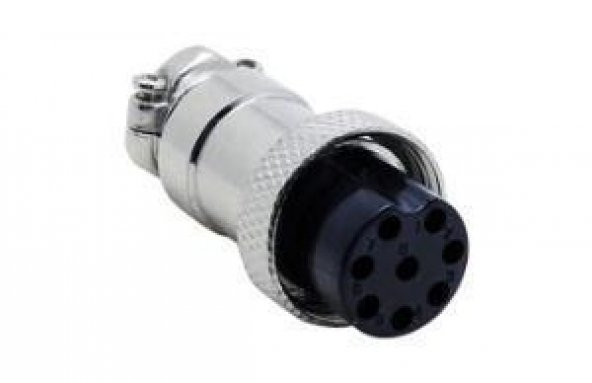 M16 8 Pin Konnektör Erkek+Dişi