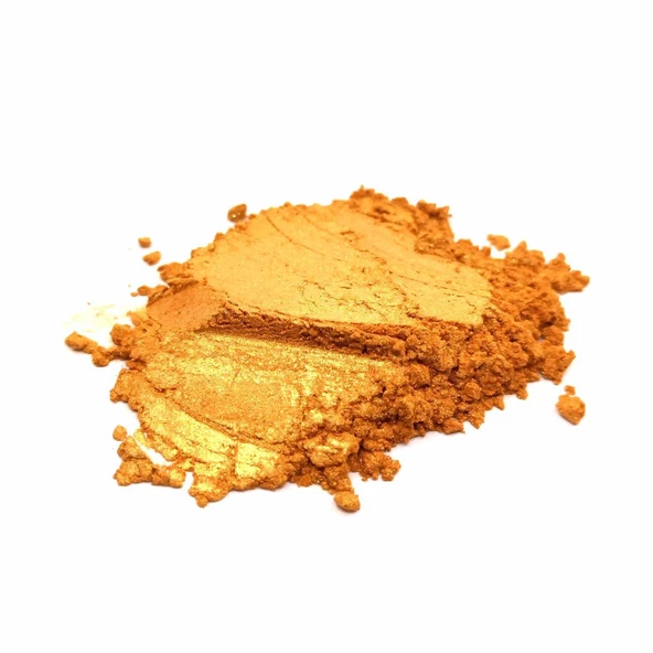EPOKSİ REÇİNE METALİK SEDEFLİ PİGMENT TOZ BOYA ALTIN SARISI 10 GR - 2