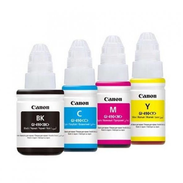 Canon G1400 - Canon G2400 - Canon G3400- GI 490 Orijinal Mürekkep ürün görseli