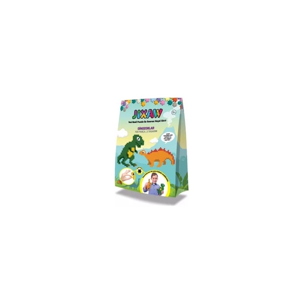 Jixaw Yeni Nesil Puzzle -Dinozorlar- 700 Parça 2 Tasarım