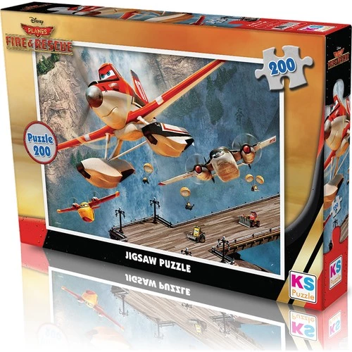 Planes Puzzle 200 Parça - Uçaklar Puzzle Ks Games 200 Parça
