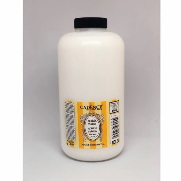 Cadence Su Bazlı Vernik Yarı Mat 2000ml