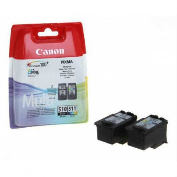 Canon PG-510, CL-511 Kartuş MultiPack 2li ürün görseli