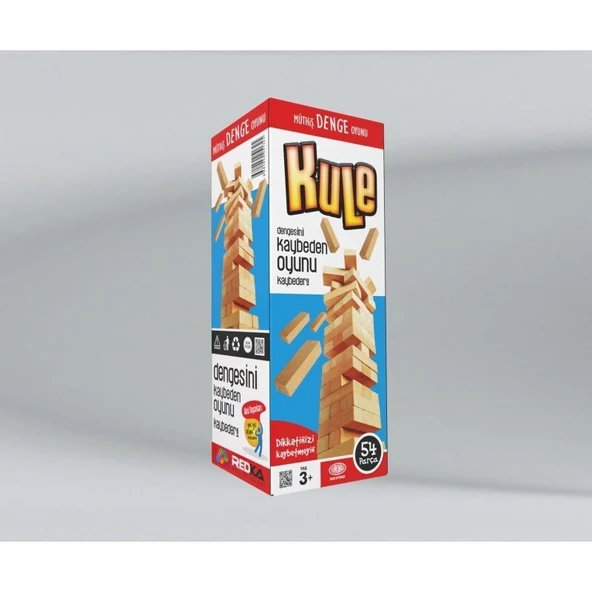 Redka Kule Oyunu Ahşap Müthiş Denge Oyunu ürün görseli