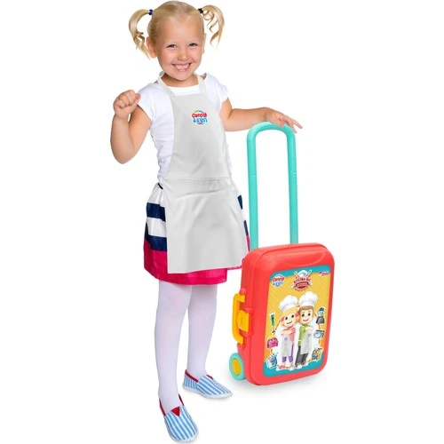 Candy & Ken Mutfak Seti Bavulum - Çek Çek Çantalı Mutfak Seti - Resim 6