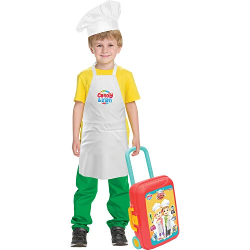 Candy & Ken Mutfak Seti Bavulum - Çek Çek Çantalı Mutfak Seti - Resim 7