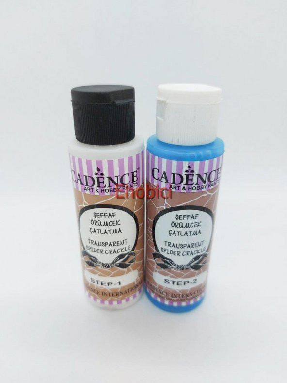 Cadence Örümcek Çatlatma 3018 Buz Mavisi 70ml+70ml
