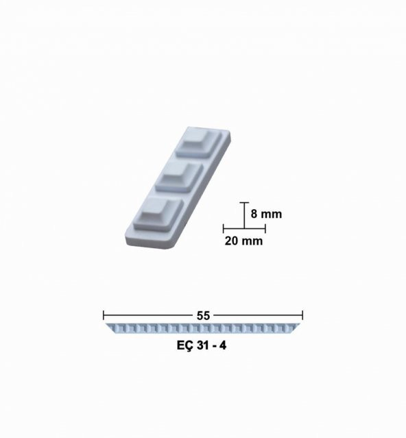 Bükülebilir Esnek Çıta 55cm EÇ-31-4