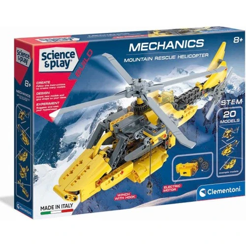 Clementoni 75063TR Kurtarma Helikopteri - Mekanik Laboratuarı +8 ürün görseli 1