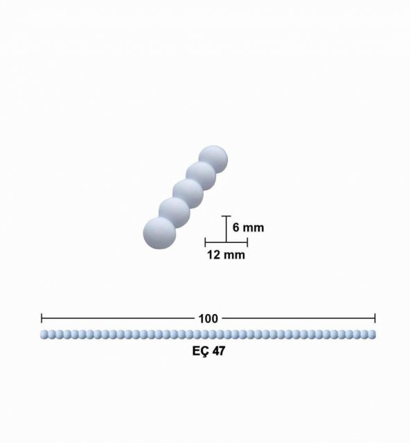 Bükülebilir Esnek Çıta 100cm EÇ-47 ürün görseli 1