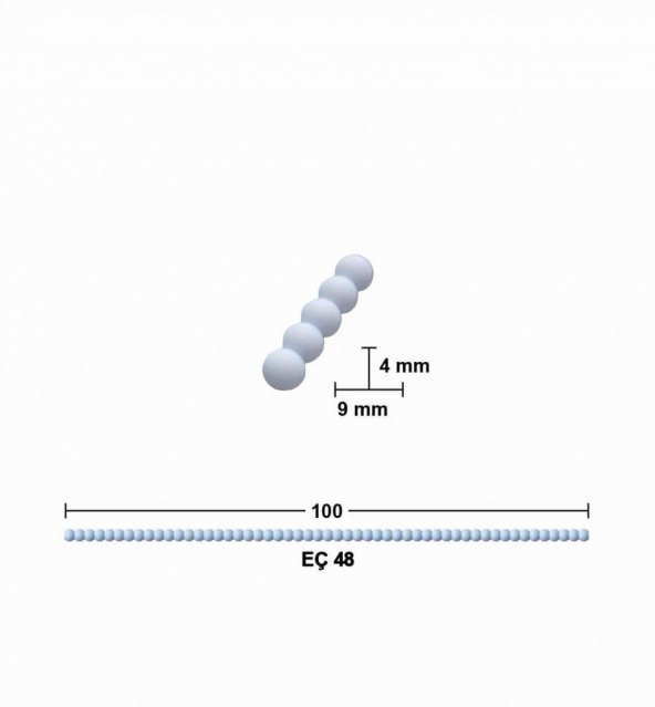 Bükülebilir Esnek Çıta 100cm EÇ-48