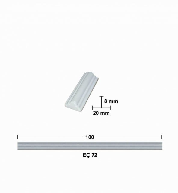 Bükülebilir Esnek Çıta 100cm EÇ-72