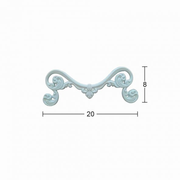 Bükülebilir Esnek Aplik 20x8cm EA-03