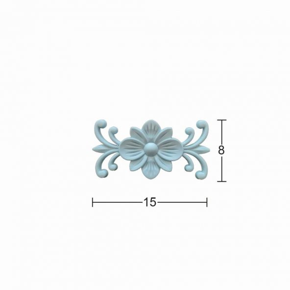 Bükülebilir Esnek Aplik 15x8cm EA-11