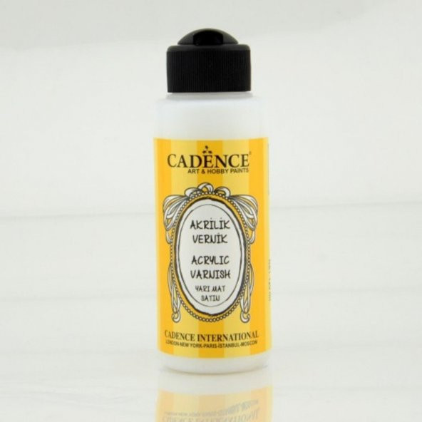 Cadence Su Bazlı Vernik Yarı Mat 120ml