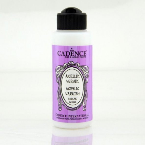 Cadence Su Bazlı Vernik Parlak 120ml