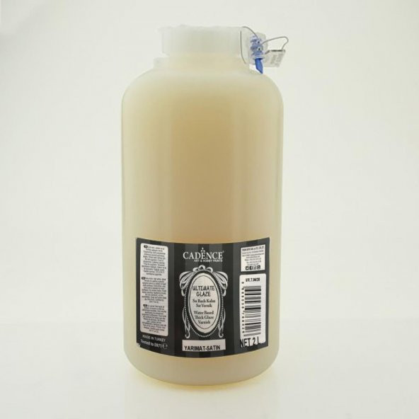 Cadence Ultimate Glaze Kalın Sır Vernik - 2 LT (Yarımat)