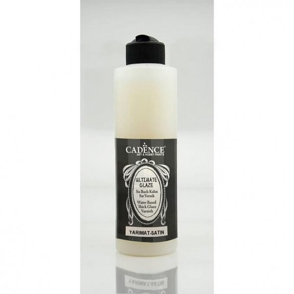 Cadence Ultimate Glaze - Kalın Sır Vernik 250ML (Yarımat)