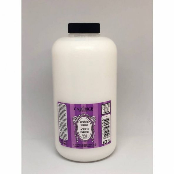 Cadence Su Bazlı Vernik Parlak 2000ml