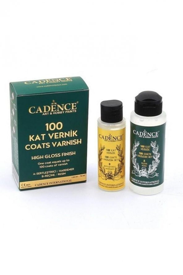 Cadence 100 Kat Vernik (Takım) 120ml+70ml