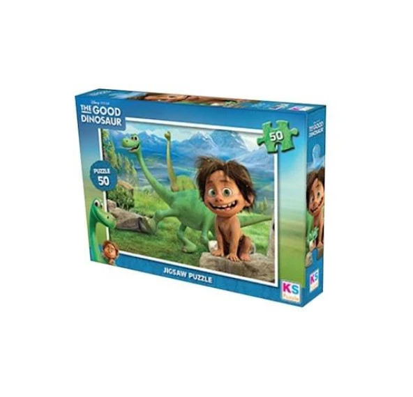 KS Games Puzzle 50 Parça İyi Dinazor The Good Dinosaur Lisanslı