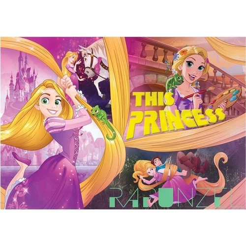 KS Games 100 Parça Puzzle Tangled-Rapunzel Lisanslı Ürün - 2