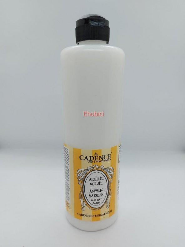 Cadence Su Bazlı Vernik Yarı Mat 500ml