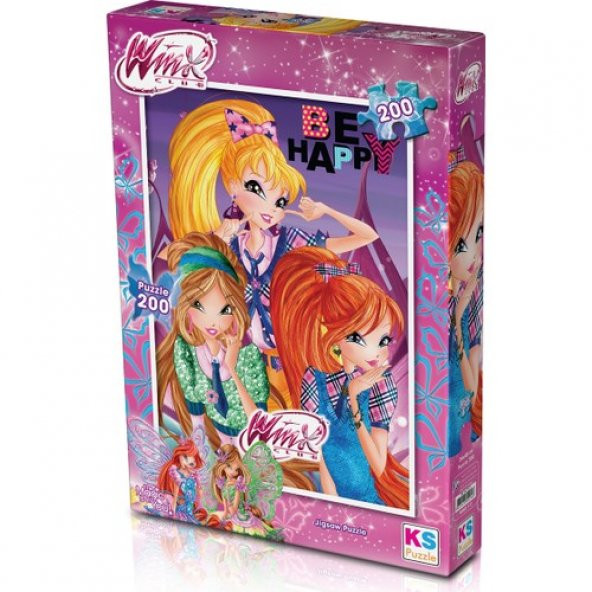 Winx Puzzle 200 Parça KS Games Winx 200 Parça Puzzle