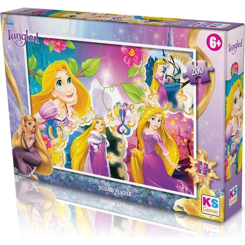 KS Games 200 Parça Puzzle Tangled Lisanslı Ürün ürün görseli 1