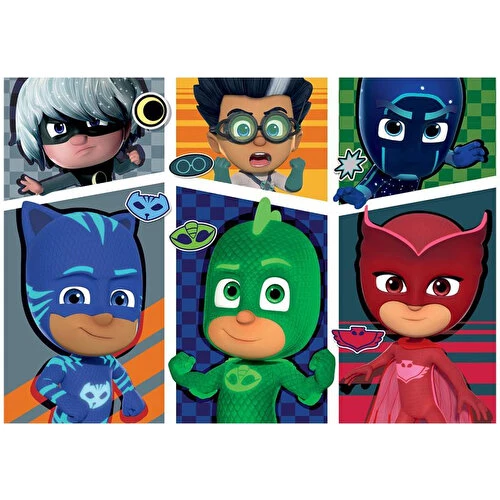 KS Games 200 Parça Puzzle PJ Mask Lisanslı Ürün - Resim 2