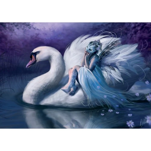 KS Games 1500 Parça Puzzle White Swan Lisanslı Ürün - Resim 2