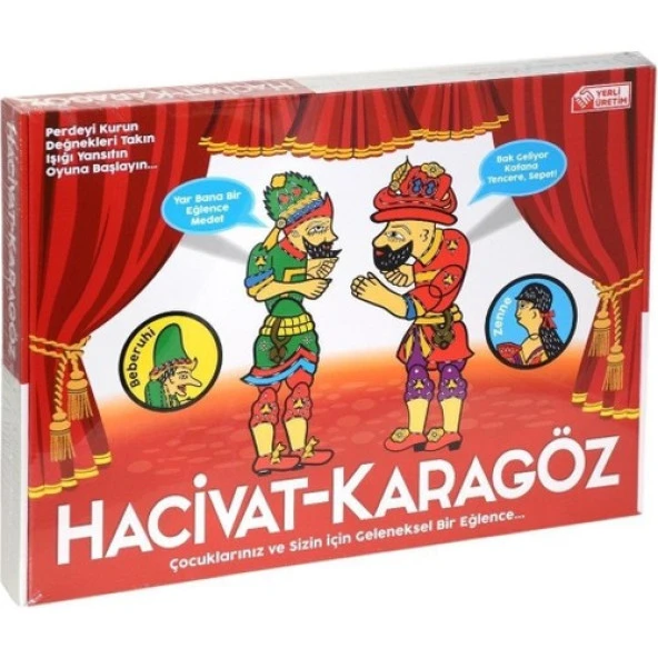 Redka Hacivat ve Karagöz Gölge Oyunu - Hacivat Karagöz Sahnes