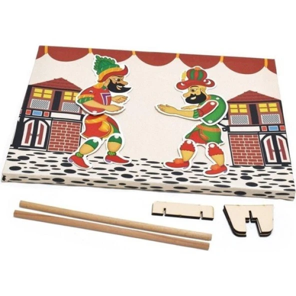 Redka Hacivat ve Karagöz Gölge Oyunu - Hacivat Karagöz Sahnes - Resim 2