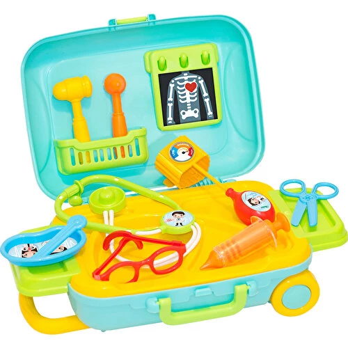 Çantalı Doktor Set Bavulum Dede Candy & Ken 9 Parça - 4