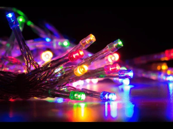 Parti Eklemeli Led Karışık Renk 100 Led - 3