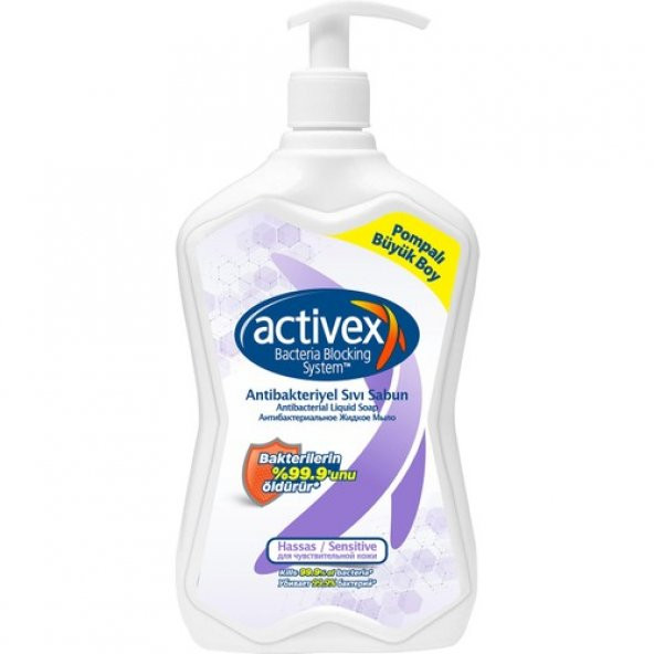 Actıvex Sıvı Sabun 700 Ml.-hassas Koruma