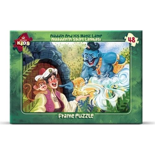 Art Puzzle 48 Parça Alaaddin'in Sihirli Lambası