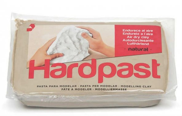HARDPAST NATUREL SERAMİK HAMURU 1,5 KG BEYAZ WC06A Ücretsiz Kargo