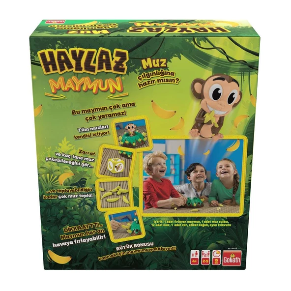 Haylaz Maymun Oyunu Lisanslı Ürün Adore - 6