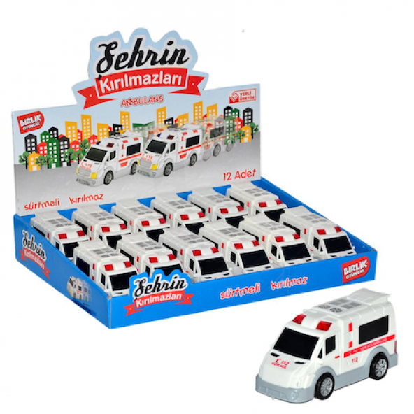Mini Ambulans Araba Hızır Acil 112 Şehrin Kırılmazları Ambulans