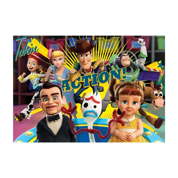 KS Games Puzzle 100 Parça Toy Story Puzzle Lisanslı Ürün - 2