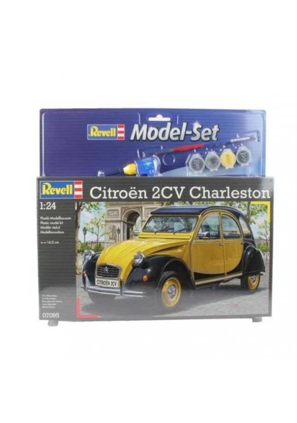 Revell Model Citroen 2Cv Charleston 1:24 Lisanslı Ürün - 3