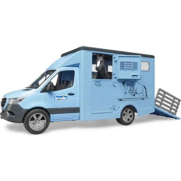 Bruder Mercedes At Nakil Aracı 02674 Lisanslı Ürün - Resim 4