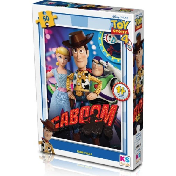 Toy Story 4 Puzzle 50 Parça KS Games 50 Parça Puzzle