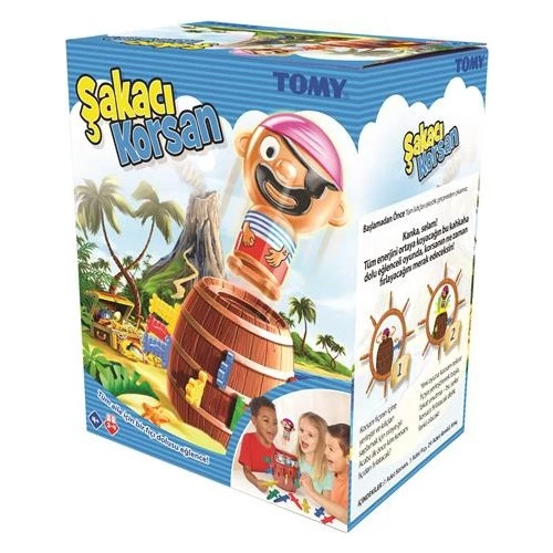Tomy Şakacı Korsan Kutu Oyunu Lisanslı Orijinal Ürün - Resim 2