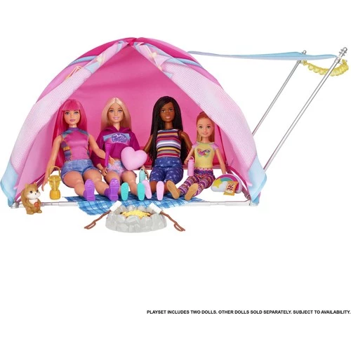 Barbie Malibu ve Brooklyn Kampta Seti HGC18 Lisanslı Ürün - 3