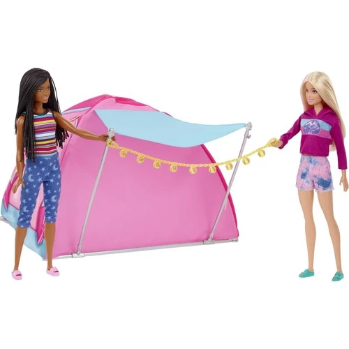 Barbie Malibu ve Brooklyn Kampta Seti HGC18 Lisanslı Ürün - 4