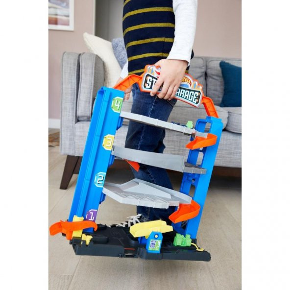 Hot Wheels Maceraya Başlangıç Garajı GNL70 Orjinal Lisanslı Ürün - 4